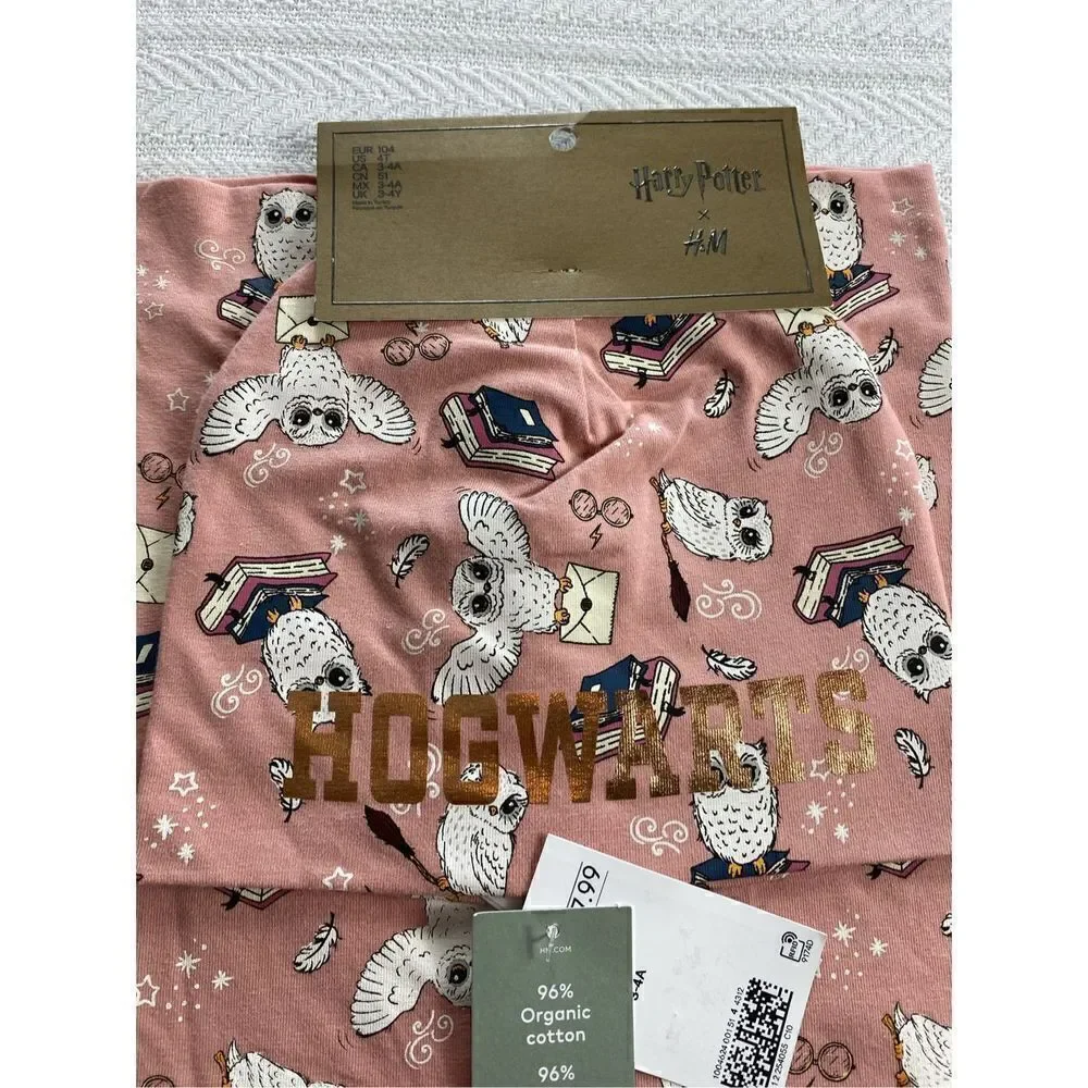 H&M Girl’s Size 4T Harry Potter Beanie and Scarf Set
